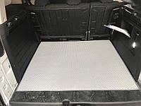 Коврик багажника (EVA, серый) Длинная база для Peugeot Partner Tepee 2008-2018 гг
