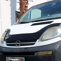 Дефлектор капота длинная (EuroCap) для Renault Trafic 2001-2015 гг