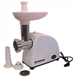 М'ясорубка Grunhelm AMG140W (1400 Вт, 1.7 кг/хв, 2 решітки, насадка Кебе), фото 2