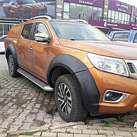 Расширители колесных арок без AdBlue (EuroCap) для Nissan Navara/NP300 2016-2024