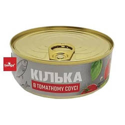 Кілька балтійська в томатному соусі Banga 240 гр.