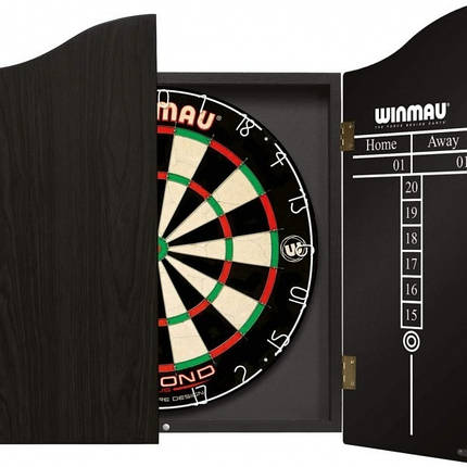 Фірмовий набір дартс Winmau Англія з мішенню Diamond та дротиками на 2 гравців, фото 1