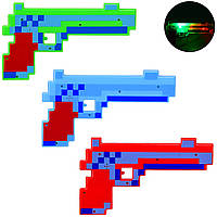 Іграшкова Зброя MW2221 (240 шт./2), звук, 3 кольори, у пакеті — 17.5*29 см, р-р іграшки — 25.5*1.5*14.5 см