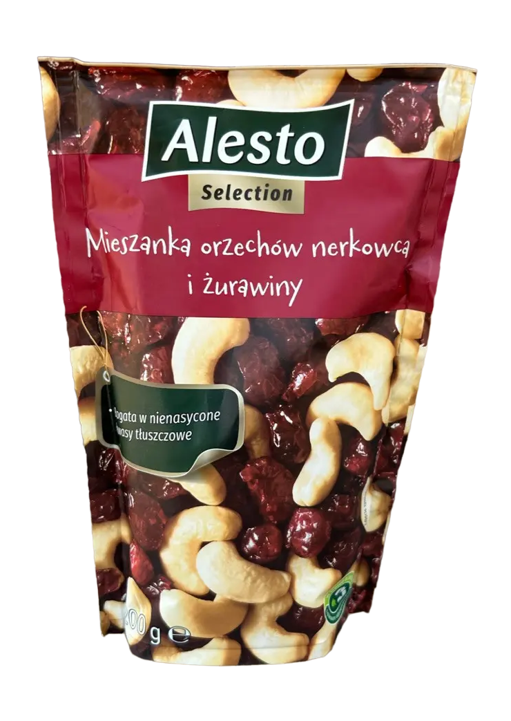 Кеш'ю з сушеною журавлиною Alesto 200 грамів | Німеччина, фото 1