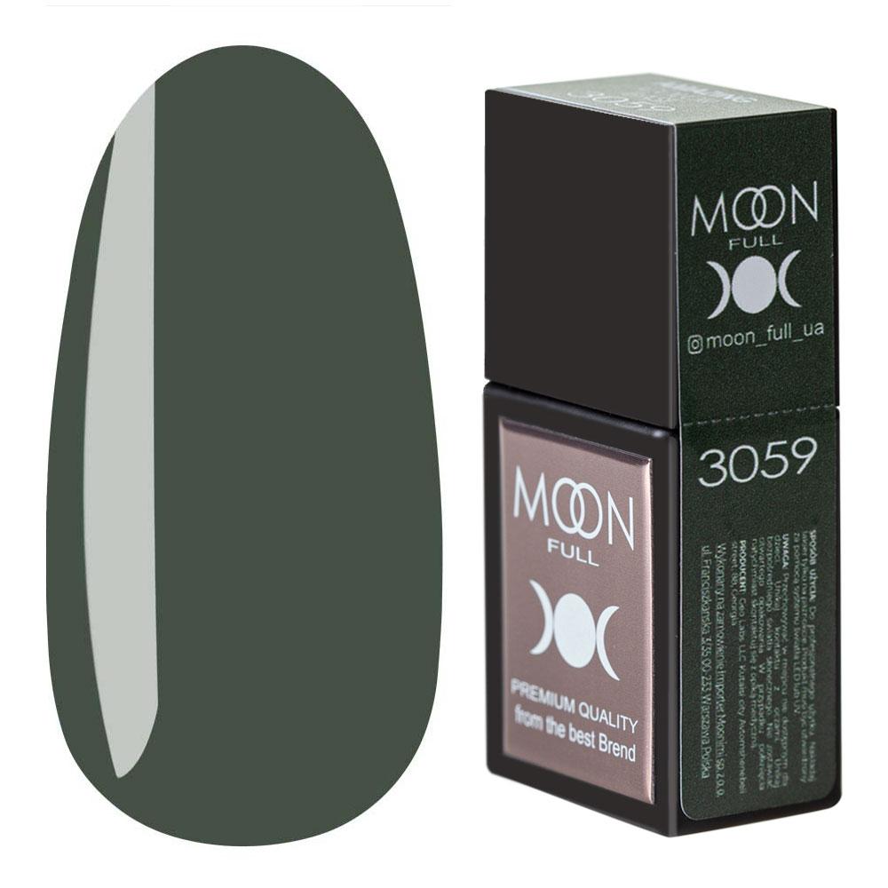 Кольорова база MOON FULL Amazing Color Base №3059 оливково-зелений 12 мл