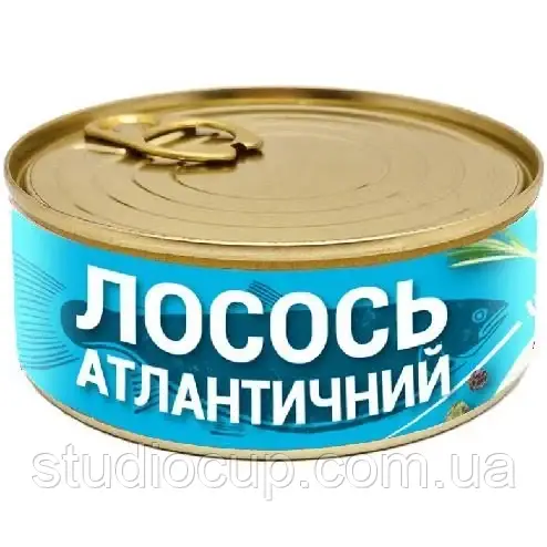 Лосось атлантичний у власному соку Banga 240гр, фото 1