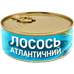 Лосось атлантичний у власному соку Banga 240гр