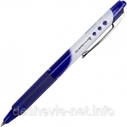 Ручка-ролер автоматична синя Pilot V-ball RT BLRT-VB-5 (діаметр кульки 0,5мм), фото 2