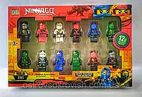 Игровой Набор фигурок Ninjago в стиле Lego 12 шт