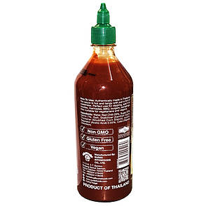 Соус гострий Шріраша 740мол. Sriracha chilli Sauce TM "SUREE" (814 грам.)  Таїланд, фото 2