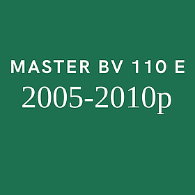 Запчастини для дизельної гармати MASTER BV 110 E 2005-2010р