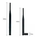 WI-Fi антена для роутера або дрона 5dBi 2.4/5.8G SMA Male 195мм, фото 3