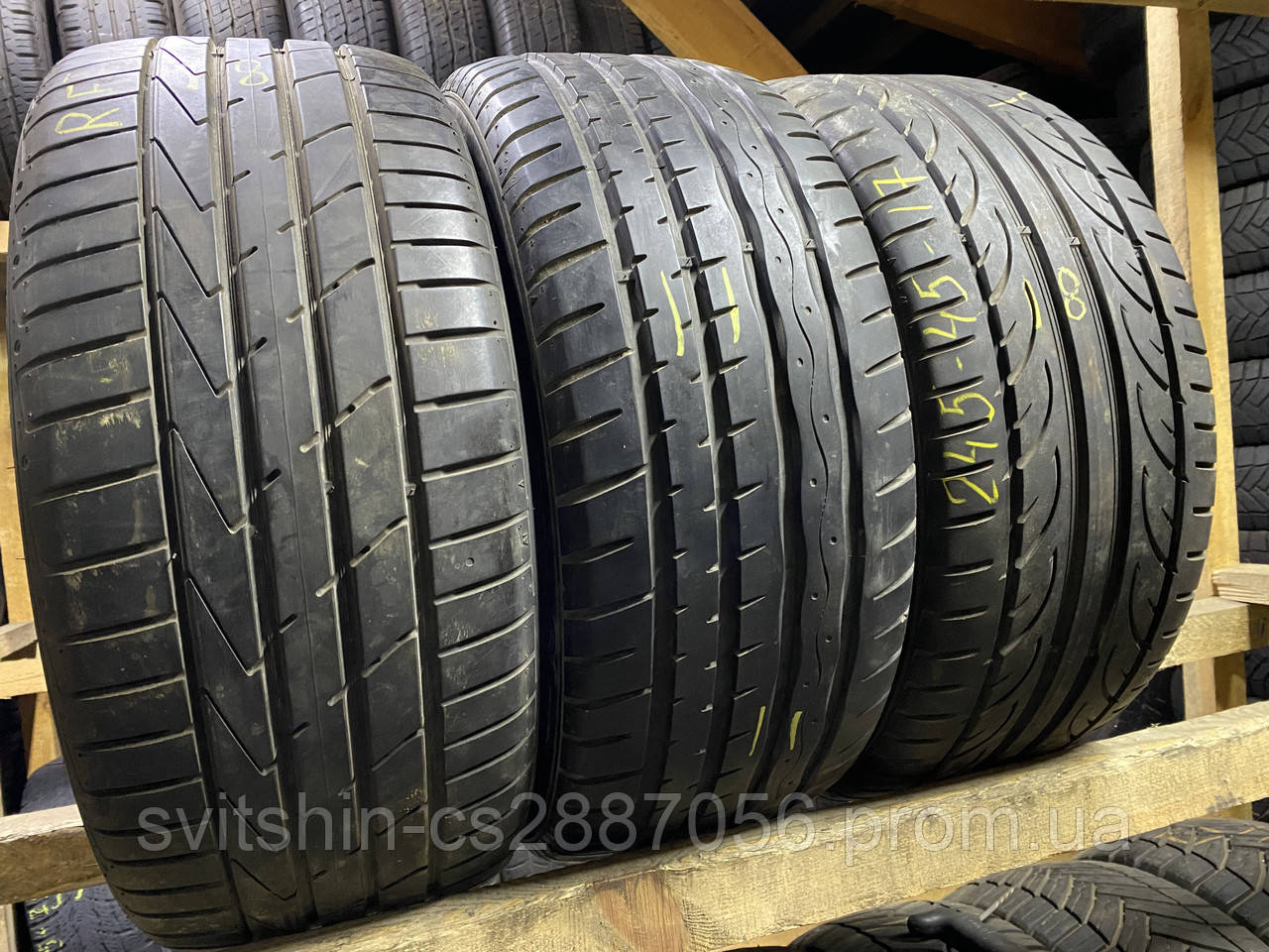 Розпаровка 245/45R17 Hankook