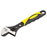 Ключ розвідний з переставною губкою 200 мм, 0-30 мм CrV (TPR) SIGMA (4100921), фото 6