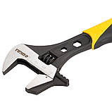 Ключ розвідний з переставною губкою 200 мм, 0-30 мм CrV (TPR) SIGMA (4100921), фото 8