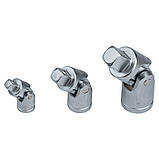 Набір насадок торцевих і біти 1/4", 3/8", 1/2" 216 шт CrV Taiwan ULTRA (6003262), фото 7