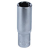 Насадка шестигранна довга 1/4" 11 мм CrV ULTRA (6062112), фото 3