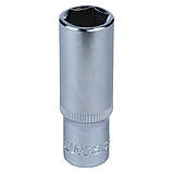 Насадка шестигранна довга 1/4" 12 мм CrV ULTRA (6062122), фото 3