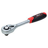 Набір інструментів, ключів, насадок торцевих і біти 1/4", 1/2" 80 шт. CrV ULTRA (6001112), фото 7