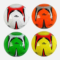 М`яч футбольний C 60504 (100) "TK Sport" 4 кольори, розмір №5, матеріал PVC, 280 грамів, гумовий балон,
