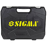 Набір насадок торцевих і біти 1/4" 1/2" 114 шт CrV SIGMA (6003781), фото 6