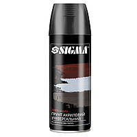 Ґрунт аерозольний акриловий 400 мл RAL 9005 чорний SIGMA (2737531)