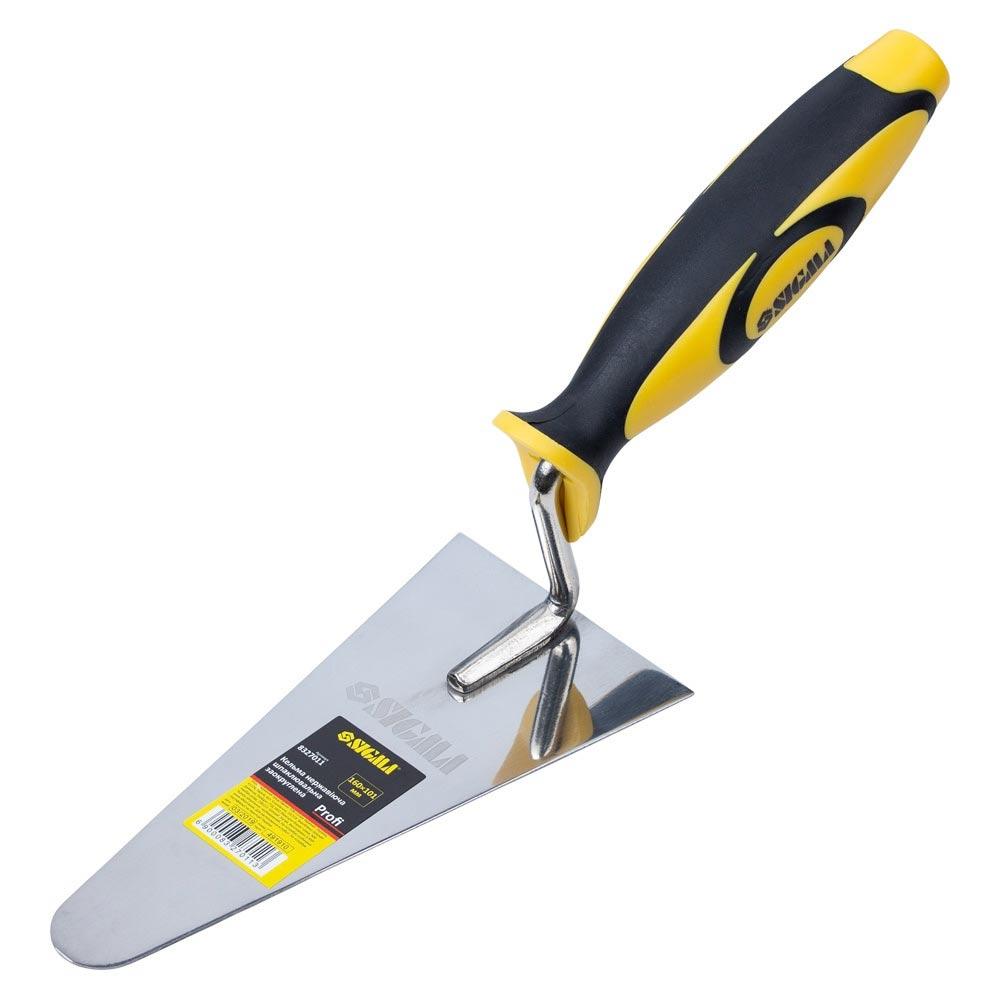 Кельма неіржавка шпаклювальна заокруглена Profi 160×101мм SIGMA (8327011), фото 1