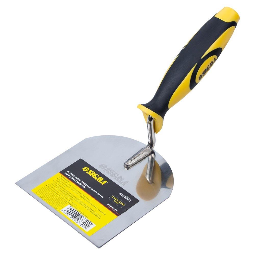 Кельма неіржавка штукатурна Profi 130 мм×120 мм SIGMA (8327341), фото 1