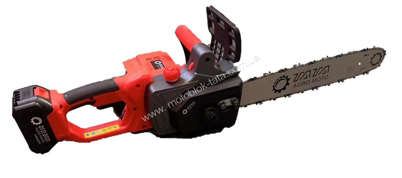 Пила акумуляторна TM-CS408Li TATA, 16inch, 21V 2 АКБ (4A; 4A)