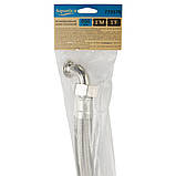 Шланг Ø26 80 см F1"×M1" SS посилений Pmax 10бар AQUATICA (779576), фото 6