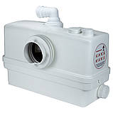 Станція каналізаційна 0.6 кВт Hmax 8.5 м Qmax 110 л/хв 3 входи + фронтальний вхід 90 мм LEO 3.0 WC601A (776914), фото 7