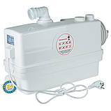 Станція каналізаційна 0.6кВт Hmax 8.5 м Qmax 110 л/хв 3 входи + бічний вхід 90 мм LEO 3.0 WC601В (776916), фото 5