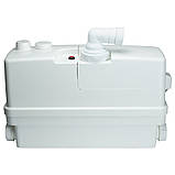 Станція каналізаційна 0.6 кВт Hmax 8.5 м Qmax 110 л/хв 3 входи LEO 3.0 WC601С (776918), фото 3