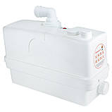 Станція каналізаційна 0.6 кВт Hmax 8.5 м Qmax 110 л/хв 3 входи LEO 3.0 WC601С (776918), фото 7