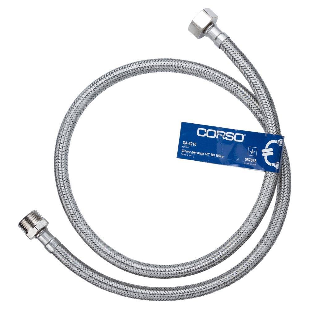 Шланг для води 1/2" ВН 100 см CORSO XA-3210 (9690630)