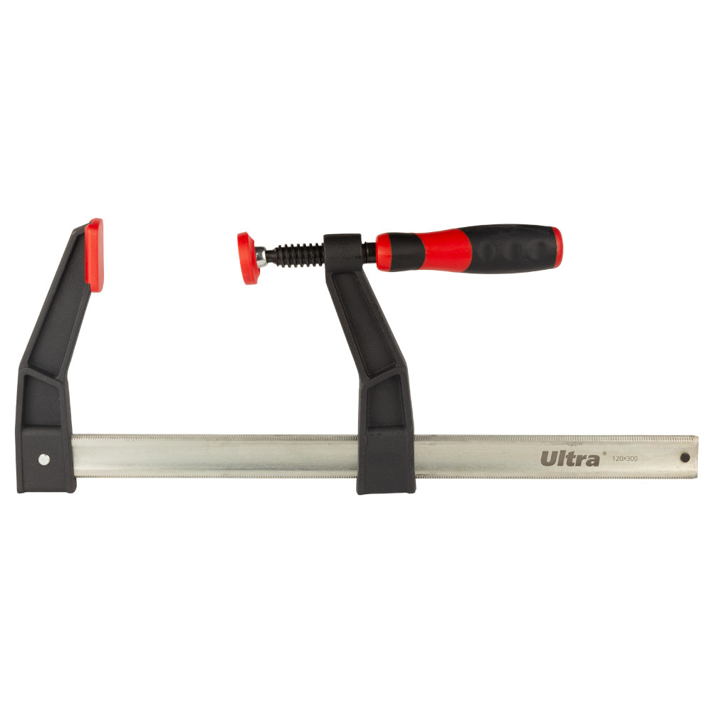 Струбцина столярна тип "F" 300×120 мм DIN 5117 посилена ULTRA (4242312), фото 1