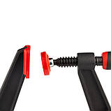 Струбцина столярна тип "F" 300×120 мм DIN 5117 посилена ULTRA (4242312), фото 6