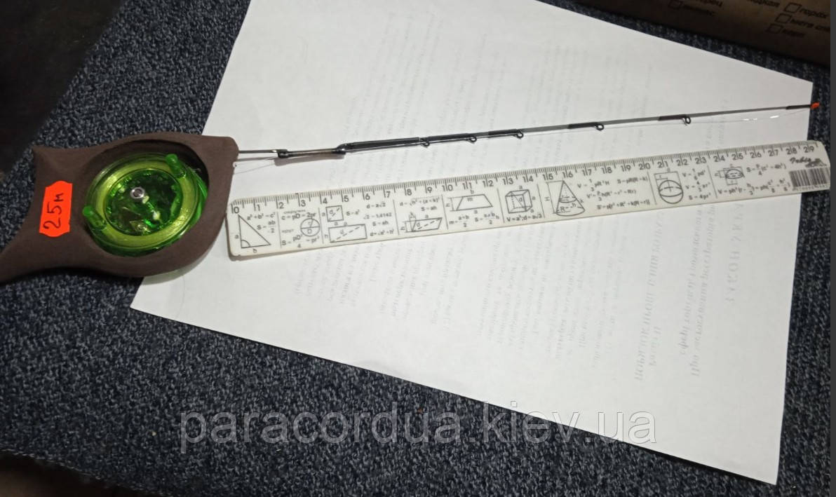 Зимова вудка для лову на гірлянду (у схил)