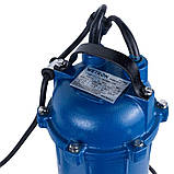 Насос каналізаційний 1.8 кВт Hmax 15 м Qmax 350 л/хв WETRON WQDw15-15-1.8F (773363), фото 3