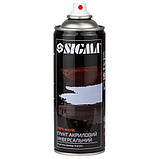 Ґрунт аерозольний акриловий 400 мл RAL 7015 сірий SIGMA (2737521), фото 2