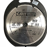 Пильний диск по нержавіючій сталі СМТ 355х25,4х90z (226.590.14M)