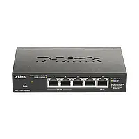 Комутатор D-Link DGS-1100-05PD 5xGE, (2xGE, 2xGE PoE, 1xGE PD), EasySmart