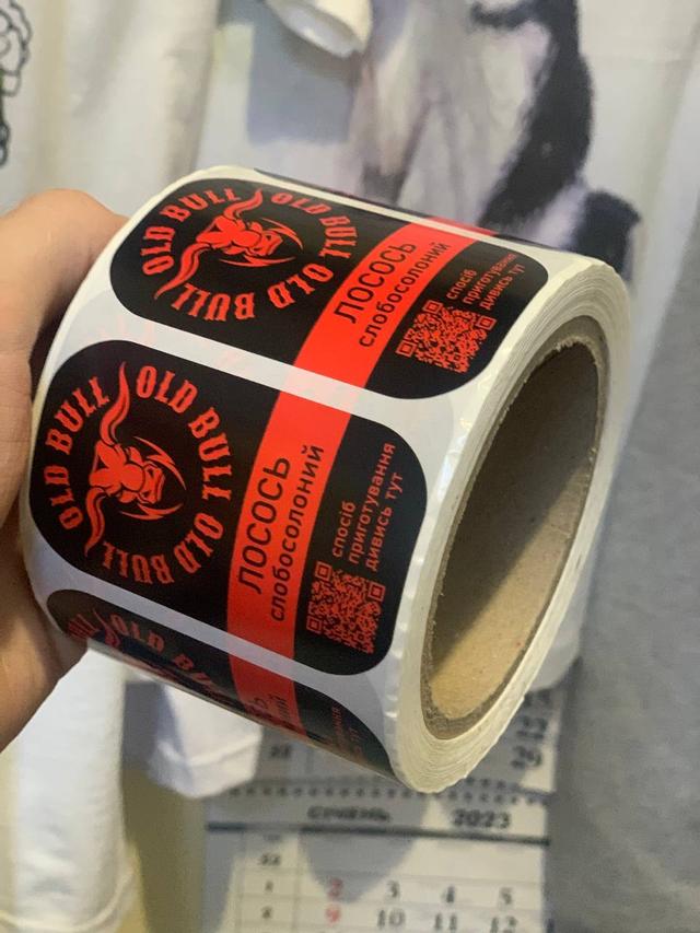 Этикетка в рулоне