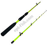 Вудилище спінінга ШТ2 Winner yellow 0130013B V6 im8 5-25g 2,4 *, фото 2