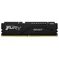 ОЗУ Kingston DDR5 32GB KIT (16GBx2) 5600 FURY Beast Black EXPO (KF556C36BBEK2-32)