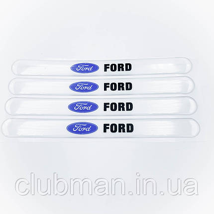 Захист на ручку дверей/ наклейки FORD (Форд) - Комплект 4 шт, фото 2