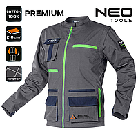 Куртка рабочая мужская NEO PREMIUM, рипстоп размер XXXL/58 (81-217-XXXL)