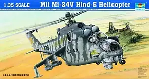 Мі-24В Hind-E. Збірна пластикова модель у масштабі 1/35. TRUMPETER 05103
