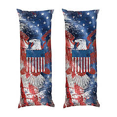 Дакімакура подушка-обіймашка «Прапор та герб США. USA»