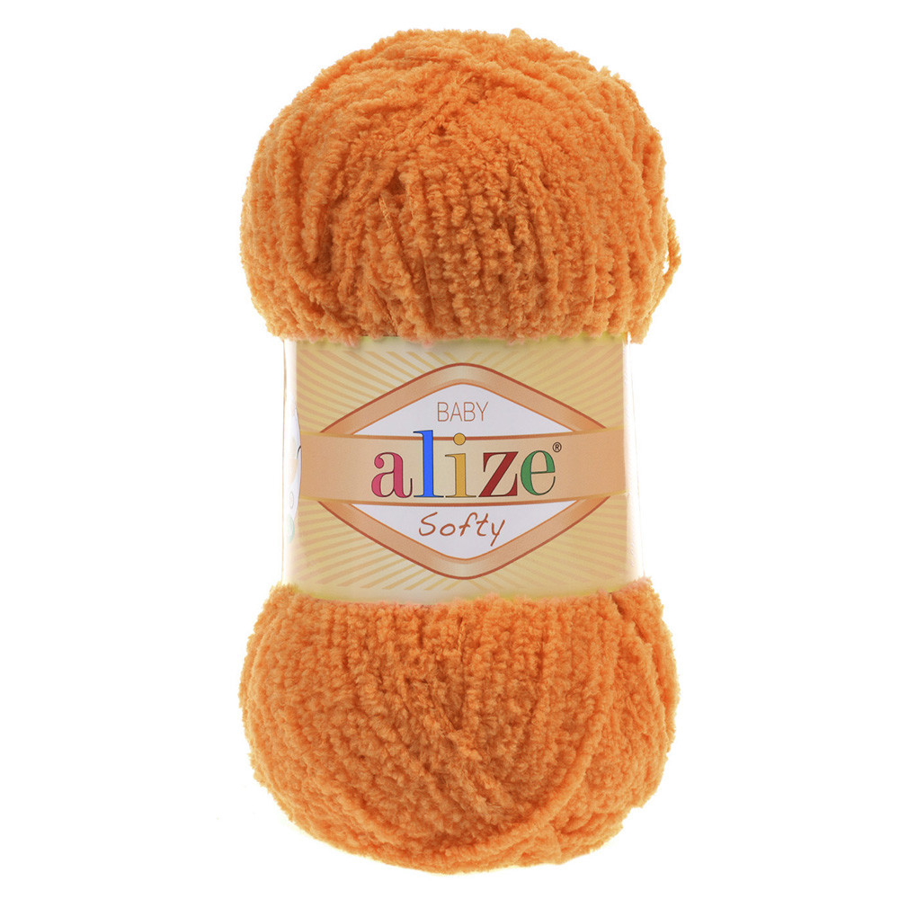 Пряжа Alize Softy, Алізе Софті № 6, апельсин